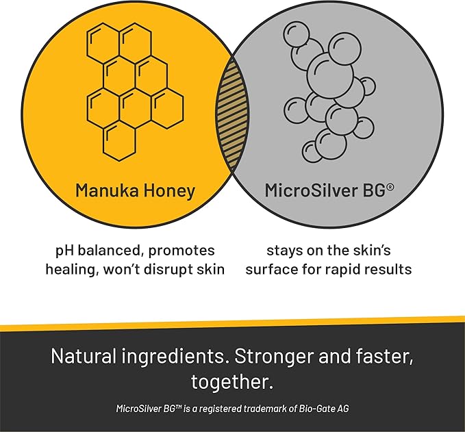 Absorbine Silver Honey Rapid Ear Care Vet Strength Ear Cleaner + Infection Treatment, 10-Day Regimen for 1 Ear, Safe for Dogs & Cats, Medical Grade Manuka Honey & MicroSilver BG