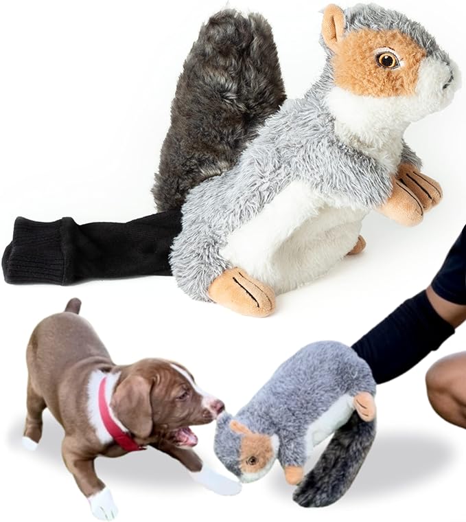 Milunova Pupr Pals Dog Toy Puppet with Tough Padding for Safe Interactive Play, Protection to Stop Puppy Biting Hands; for Boredom-Busting Training and Exercise