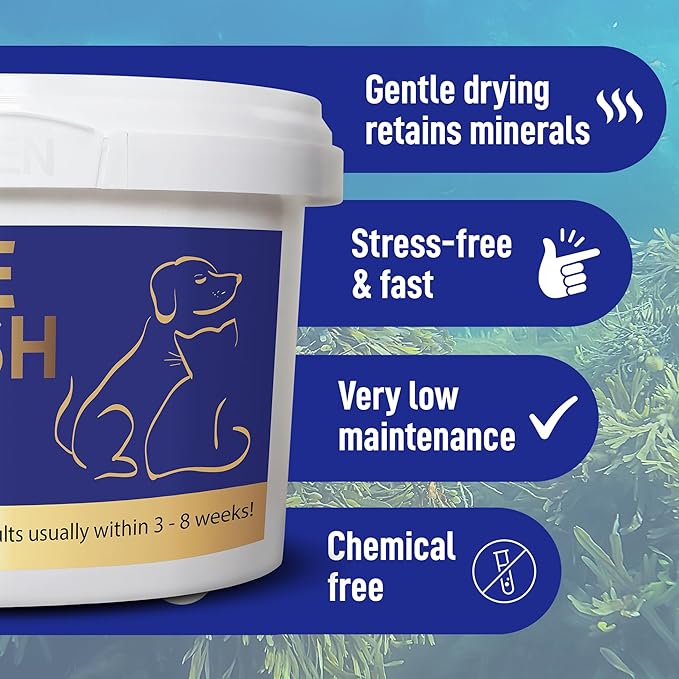 100% Natural Plaque Off & Tartar Remover For Dogs & Cats | Freshen Breath For Dogs & Cats | 6.3oz (180g) | Support Healthy Gums & Promote Dental Health | Prevent Plaque & Tartar Build Up
