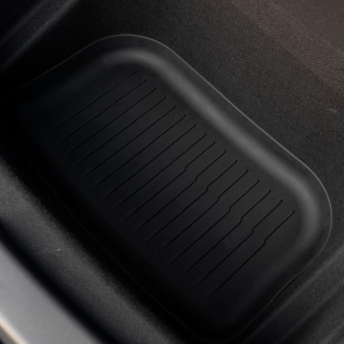 All Weather Cargo Liners for Tesla Model Y Trunk Mats,Front Frunk and Rear Trunk Tray Mats Protector 2021 2022 2023 2024 Accessories