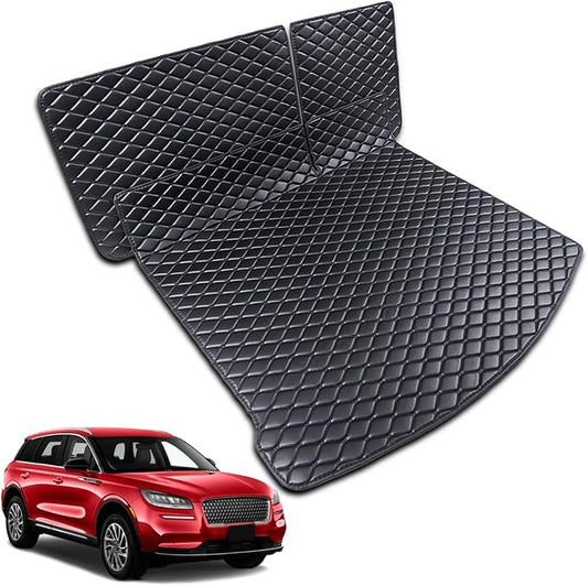 for 2020-2026 Lincoln Corsair Trunk Mat and Rear Backrest Mat Cargo Liners All Weather Anti-Slip