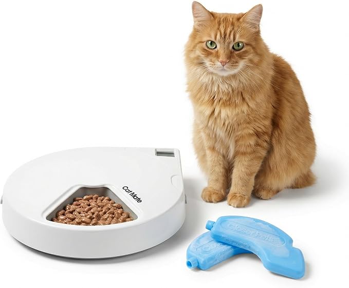 Cat Mate C500 Automatic Pet Feeder with Digital Timer for Cats and Small Dogs
