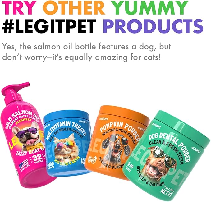 LEGITPET Hemp Hip & Joint Supplement for Dogs Soft Chews Made in USA Functional Glucosamine for Dogs Chondroitin MSM Turmeric Hemp Seed Oil Natural Pain Relief Mobility Advanced Joint 30 Treats