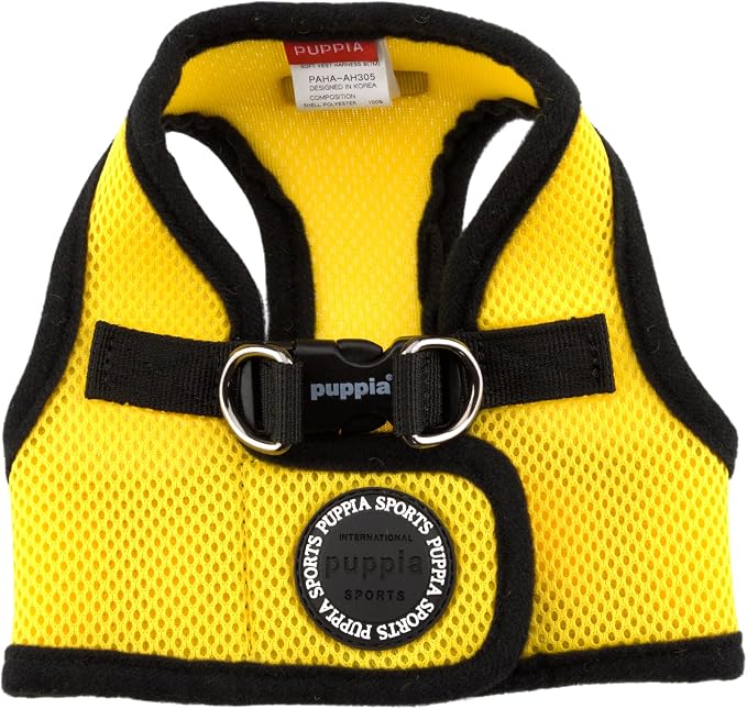 PUPPIA International Harness Soft B Vest, XX-Large, Yellow