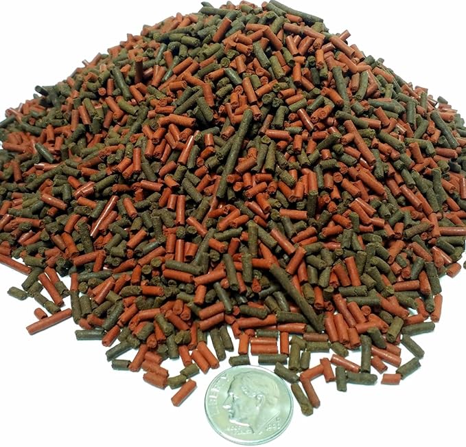 Aquatic Foods Inc. California Blackworm & Beef Heart Mix 3/64" x 1/4" Sinking Micro Sticks, for Discus, Cichlids, Carnivores, Shrimp, Snails, All Tropical Fish...1/8-lb