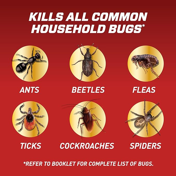 Ortho Home Defense Insect Killer for Indoor and Perimeter2 - Ready-to-Use, Bug Spray, Kills Ants, Roaches, and Spiders 24 fl. oz. (2-Pack)