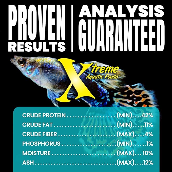 Xtreme Community Crave Flake - Krill & Spirulina Blend for Vibrant Colors, Immune Support and Digestive Health, Tropical & Freshwater Fish Nutrition – Premium Community Aquarium Food (2oz)