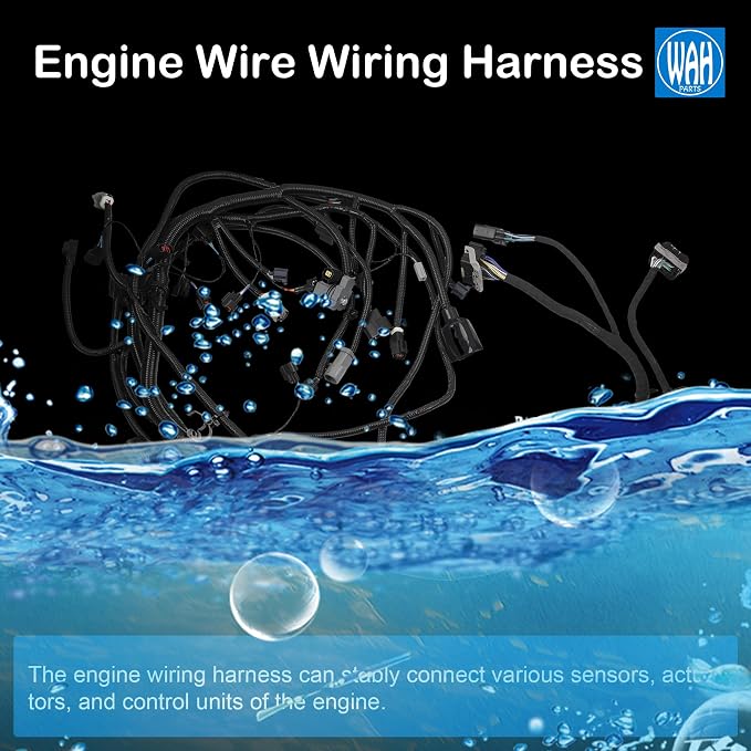 8L2Z12A581BA Engine Wire Wiring Harness Compatible with Ford | For 2008-2009 Ford Explorer Sport Trac Mercury Mountaineer 4.0L 8L2Z-12A581-BA 8L2Z12A581BA