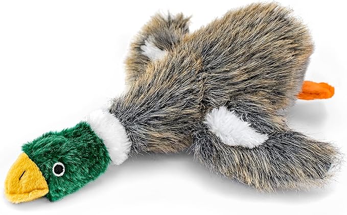 Ruffin' It Woodlands Mallard Stuffed Plush Dog Toy, Small