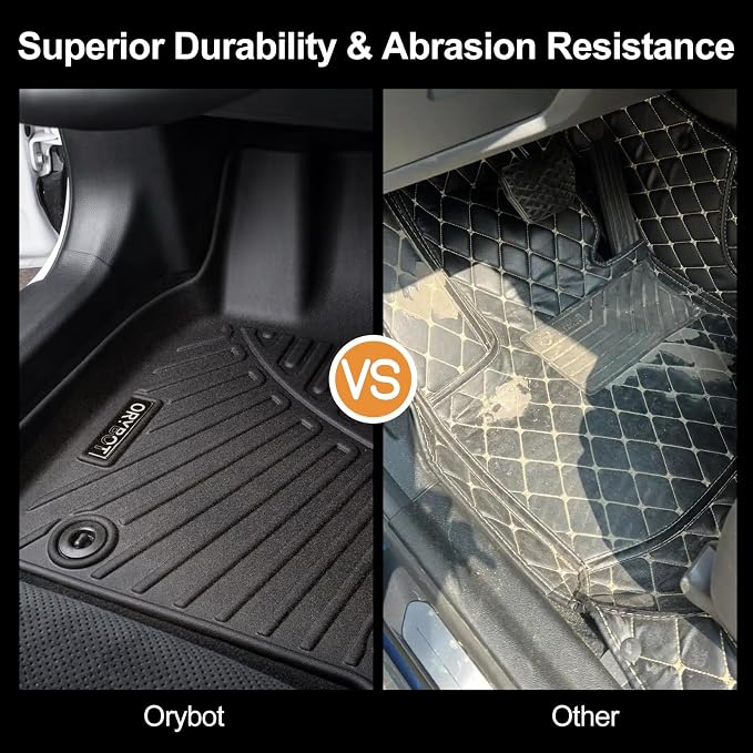 Floor Mats & Trunk Mat Fit for 2018-2022 Honda Accord(Only for Sedan),All Weather Protection TPE, Anti-Slip Floor Mats & Cargo Liner for 2018-2023 Honda Accord Accessories