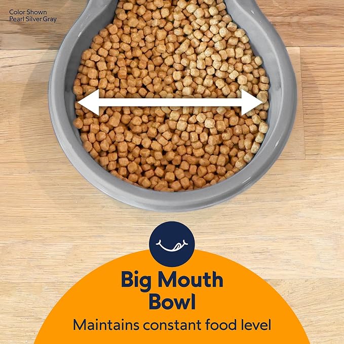 Petmate Replendish Gravity Automatic Dog Water Dispenser Pet Waterer and Pet Feeder Set with Microban Protection Base, 100% BPA Free, Wide Mouth Bowl - 2.5 Gallon Water, 10 lb Food