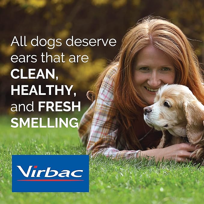 Virbac Epiotic® Advanced Ear Cleanser | Powerful and Gentle Cleanser for Dogs and Cats of All Ages, 4 oz (Pack of 12)
