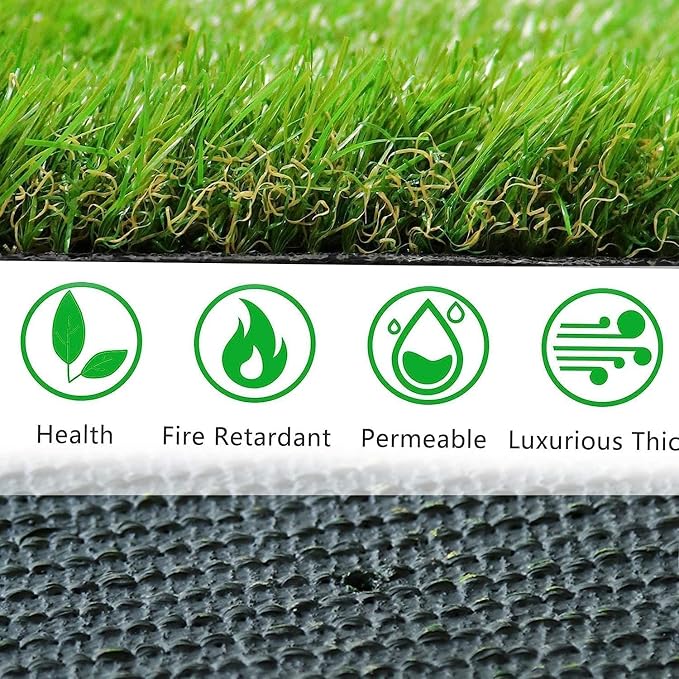 Artificial Grass for Dogs Pee Tray Fake Grass Mat for Professional Puppy Potty Trainer Replacement Dog Grass Pad for Indoor and Outdoor (30 x 20 Inch(Pack of 2))