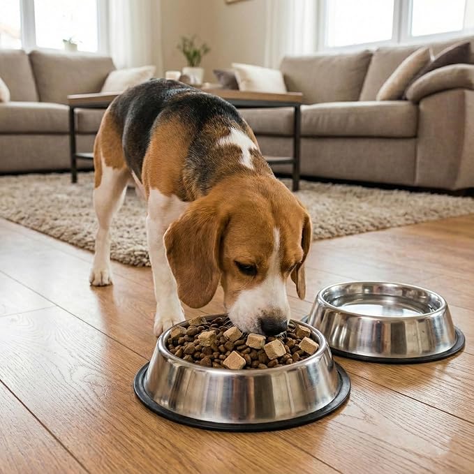 Fieldcrest Farms Freeze-Dried Beef Liver Dog Food Topper or Treat, 100% Single Ingredient Beef Liver, High-Protein, Raw & Grain-Free, 12 oz