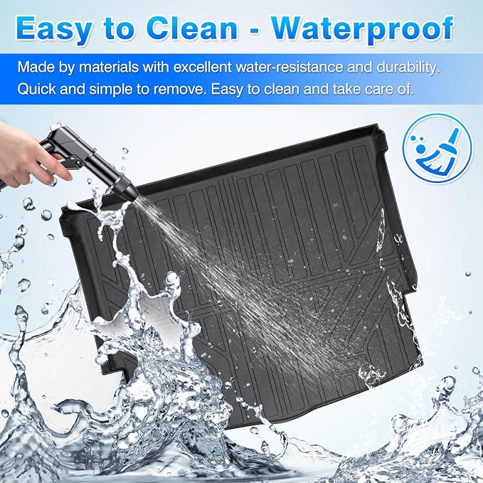 Cargo Mat for Nissan Rogue S | SV | SL 2021-2025 2026 (No Sport Model) Cargo Liner TPE All Weather Trunk Mat for Nissan Rogue Accessories