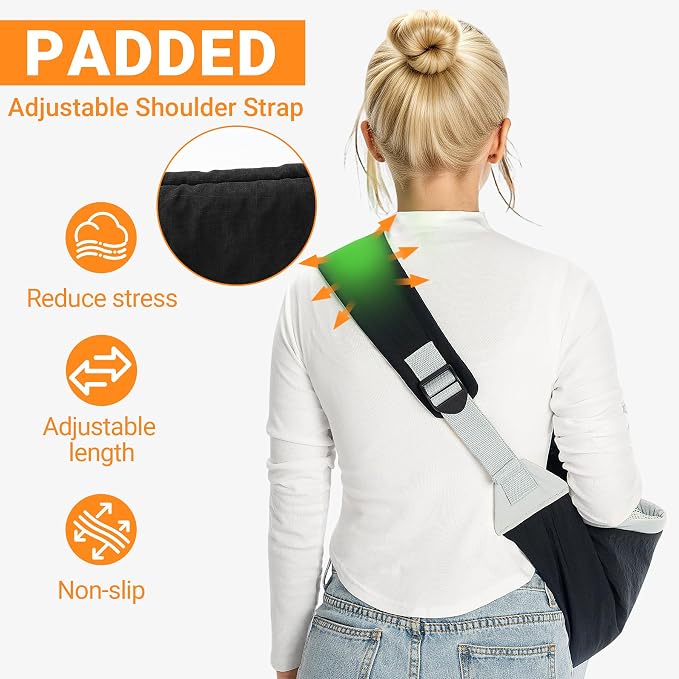 Dog Carrier Sling for Small to Medium Dogs & Cats – Hands-Free Pet Pouch Carrier, Breathable Sling for Walking, Hiking, Travel, Vet Visits