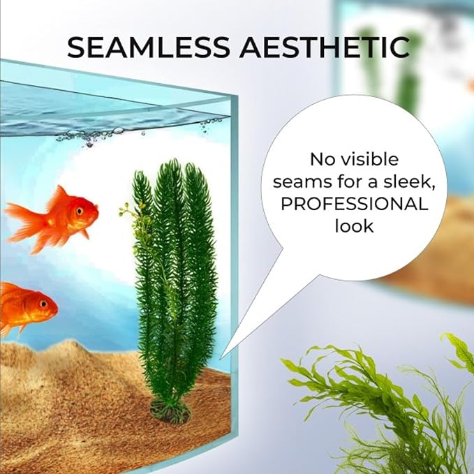 Skywin Betta Fish Tank - 1.71 Gallon, Acrylic Beta Fish Aquariums, Corner Fish Tank, Small Fish Tank for Real Life Fish, Clear Seamless Desktop Corner Aquarium for Small Fish, Shrimp & Plants Only