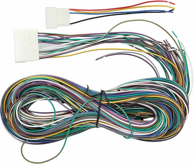 Metra 70-8117 Factory Amplifier Bypass Harness fits Select 2003-2009 Toyota Vehicles - 03-09 4RUNNER - 05-08 Matrix - 03-07 Sequoia - 04-06 Tundra | Also covers Sequoia and Matrix models, connects an aftermarket stereo to the factory sound system, plug...