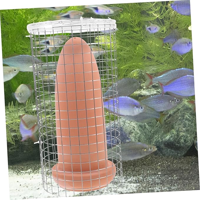 BESPORTBLE Fish Spawning Cone Pottery Breeding Bucket for Angelfish Shrimp for Aquarium Decoration Egg Laying Easy to Clean Durable Design