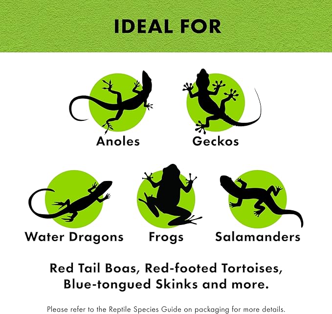 Zilla Pet Reptile Terrarium Substrate Bedding, Jungle Mix, for Frogs, Rainforest Geckos, Toads and Snakes, 8 Quart