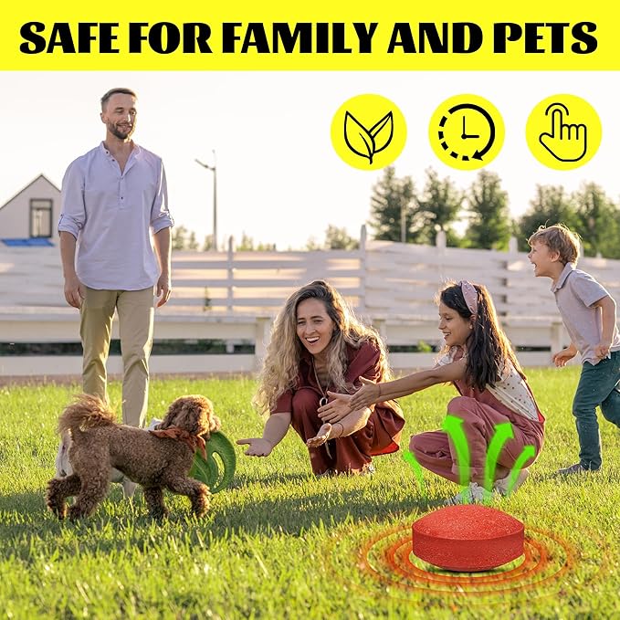 Snake Repellent for Yard Powerful,Snake Away, Keep Snakes Away for Outdoors Pet Safe,Copperhead Rattlesnake Repellent (12, Yellow)