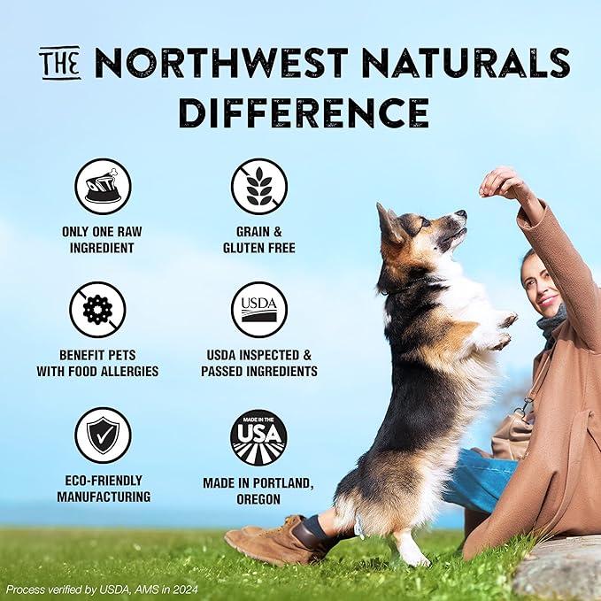Northwest Naturals Raw Rewards Freeze-Dried Chicken Liver Treats for Dogs and Cats - Bite-Sized Pieces - Healthy, 1 Ingredient, Human Grade Pet Food, All Natural, Proudly Made in USA, 3 Oz (Pack of 1)