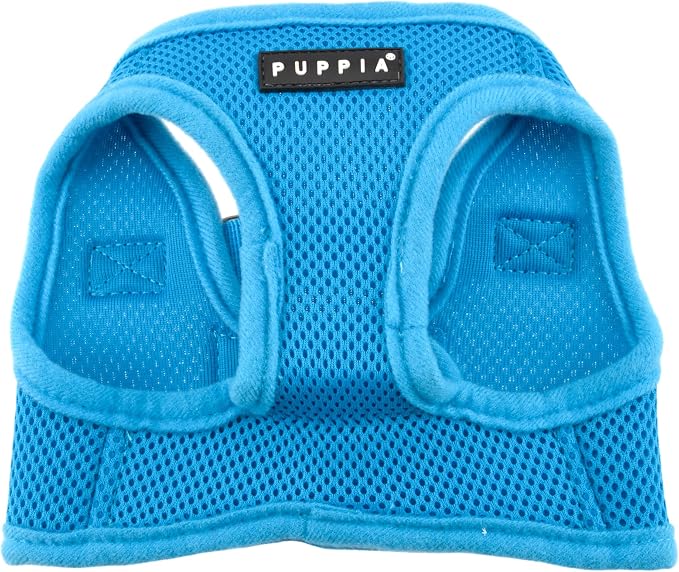 PUPPIA International Harness Soft B Vest, X-Small, Sky Blue