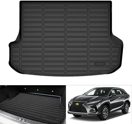Cartist Custom Fit for Cargo Liner 2016-2022 Lexus RX350/RX450h (Not for RX350L & RX450hL) All Weather Trunk Mat Anti-Slip TPE Rear Trunk Floor Mat Waterproof