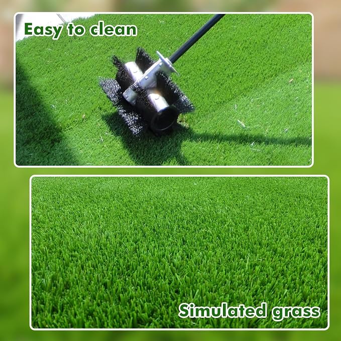 98.5 x 39.3in Dog Grass Pad, Extra Large Artificial Grass Turf Mat, Fake Grass for Large Dog Potty Training Indoor Outdoor Balcony Patio Lawn Decoration
