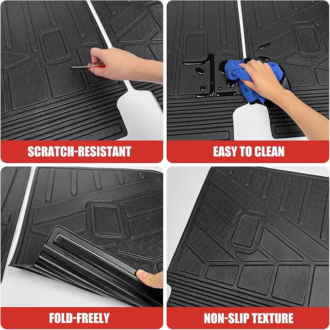 Seat Back Cover Fit for 2015-2024 Ford Edge 5 Seats Accessories, Cargo Mat Cargo Liner All Weather Seat Back Protector Replacement for 2024 Ford Edge(Seat Back Cover)