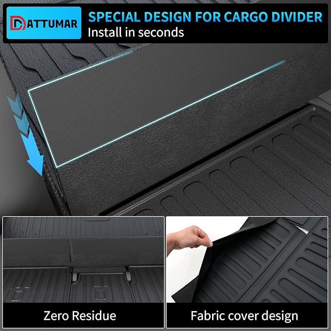 Floor Mats Compatible with 2025 2026 Ford Expedition 7-Seater Captain Chairs (NOT for Max) Trunk Mat Cargo Mat Cargo Liner Expedition Accessories (Floor Mats+Trunk Mat+Backrest Mats)