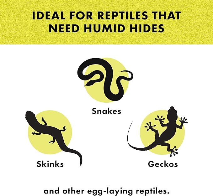 Zilla Rock Lair, Naturalistic Hide, Supports Shedding and Egg-Laying, Retains Humidity, Ideal for Snakes and Lizard, Medium