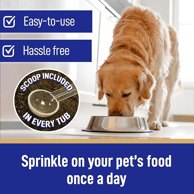 100% Natural Plaque Off & Tartar Remover For Dogs & Cats | Freshen Breath For Dogs & Cats | 6.3oz (180g) | Support Healthy Gums & Promote Dental Health | Prevent Plaque & Tartar Build Up