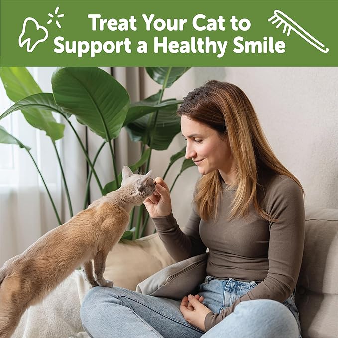 Wellness WHIMZEES Cat Dental Treats, Freshens Breath, Chicken and Tuna Flavor, 2 oz Bag