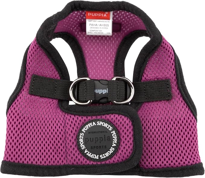PUPPIA International Puppia Harness Soft B Vest Purple XLarge