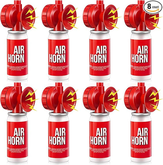 Saillong 1.4oz Boat Air Horn for Safety, Loud Marine Air Horns Can, Mini Small Blow Fog Bear Horn, Emergency Use for Sporting Events, Boat, Animal Alarm