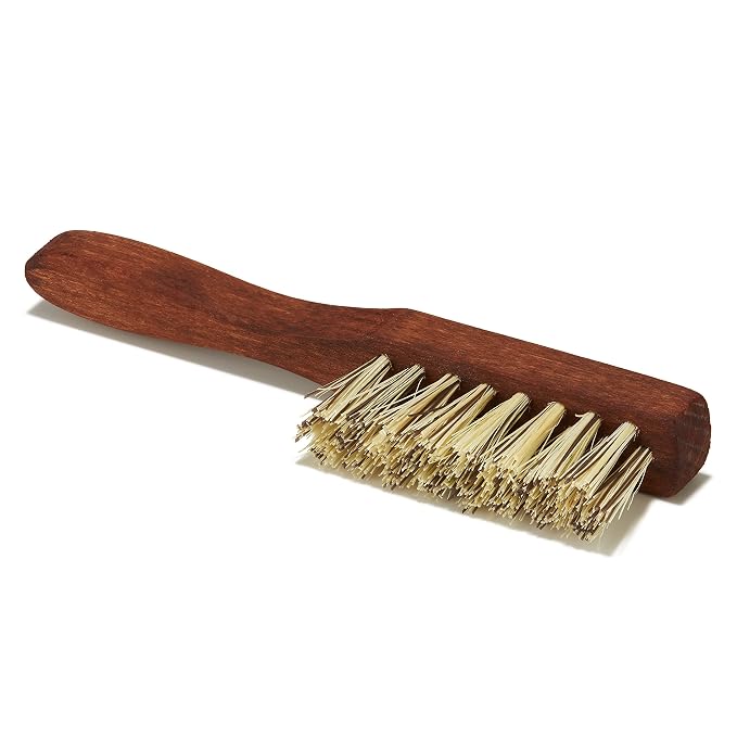 Murdock London Redchurch Beard Brush for Men – Pocket-Size Vegan Grooming Tool for Short to Medium Beards – Travel-Ready for Daily Use, Barber Approved Mustache Brush (3.5 Inch)