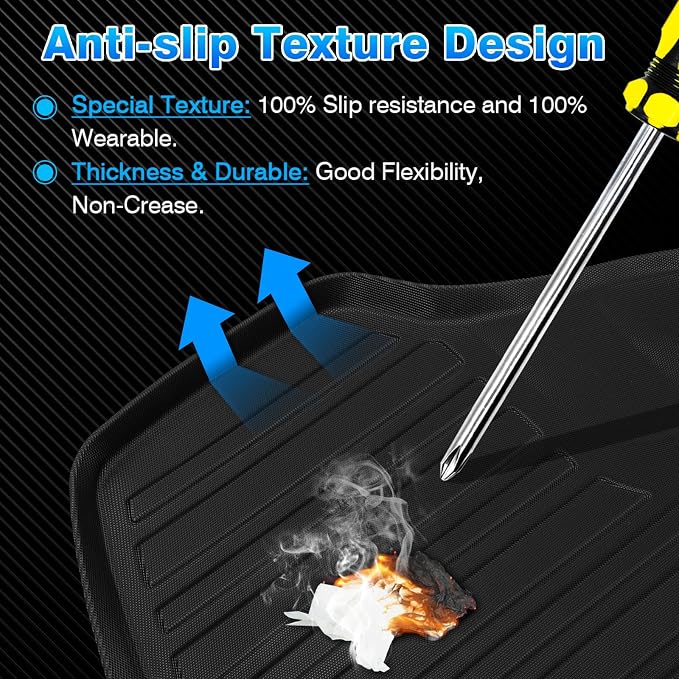 Cartist Cargo Liner Fits for Honda Accord 2013 2014 2015 2016 2017, All Weather Rear Trunk Mat for Accord Accessories Heavy Duty Car Cargo Mat