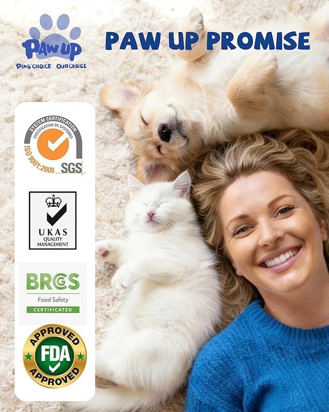 PAWUP Freeze Dried Minnows Dog Treats – 100% Single Ingredient Fish Treats for Dogs – Omega-3 Rich, Grain Free Training Treats & Dog Food Topper, 2.8 oz