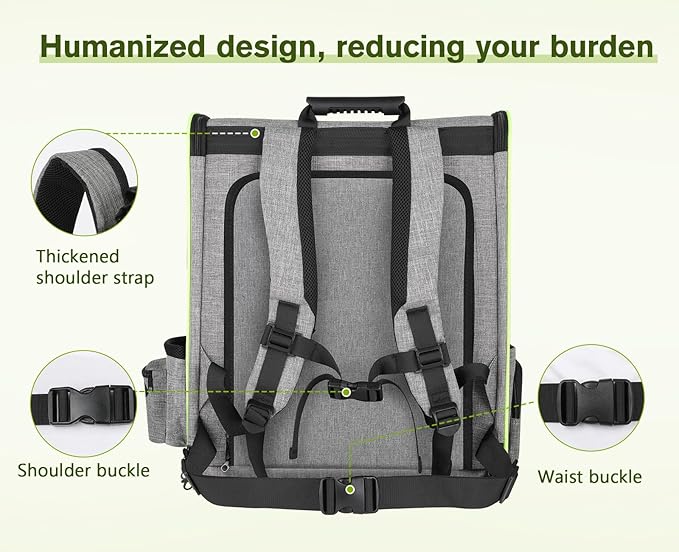 pecute Cat Backpack Expandable, Cat Carrier Backpack with Acrylic Window | Durable Oxford Cloth, Lockable Zipper,Use for Pet Under 11 lbs to Travel
