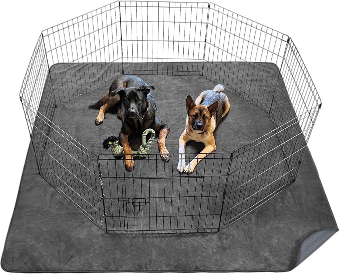 Washable Pee Pads for Dogs 72x72 Extra Large, Non-Slip, Leakproof Dog Mat | Waterproof, Reusable Whelping Pads, for Potty Training, Playpen, Whelping, Senior Dog Incontinence, Order Control, Fast Dry