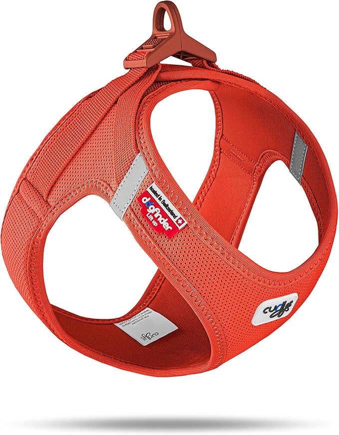 Vest Harness curli Clasp Air-Mesh Sun Orange 2XS