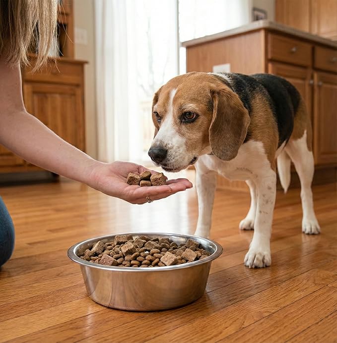 Fieldcrest Farms Freeze-Dried Beef Liver Dog Food Topper or Treat, 100% Single Ingredient Beef Liver, High-Protein, Raw & Grain-Free, 12 oz