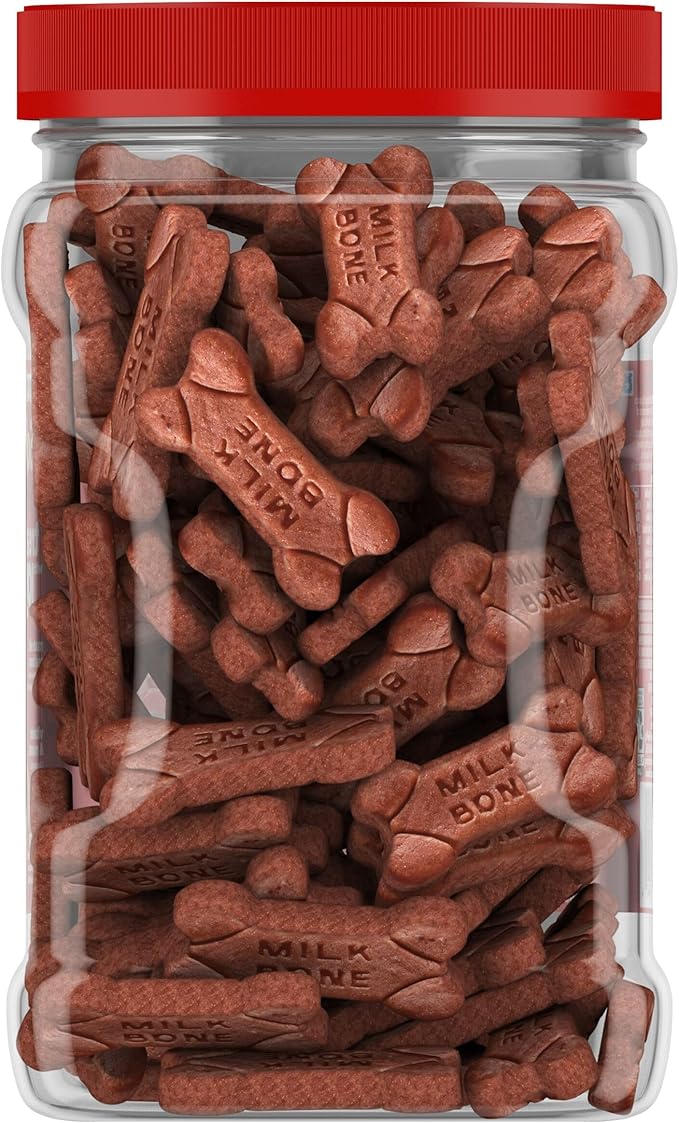 Milk-Bone Soft & Chewy Dog Treats, Made with Real Bacon, 25 Ounce Canister