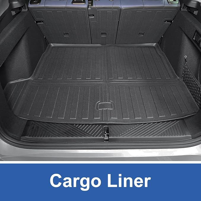 SMABEE Cargo Liner for BMW X3 2025 2026, TPE All Weather Cargo Mat Trunk Mat Accessories Interior Black