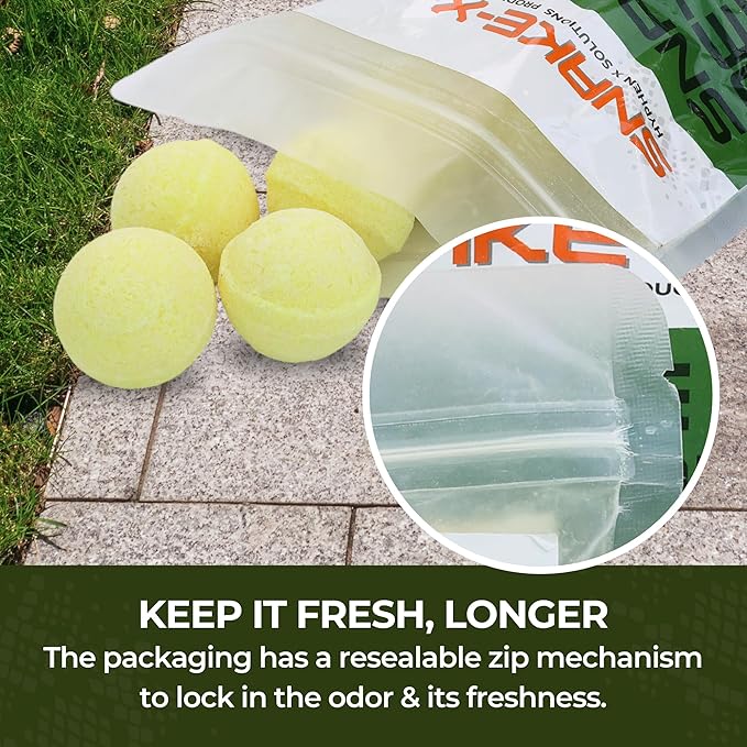 12-Pack Snake Orbs for Outdoor Use - Made with Natural Plant-Based Ingredients