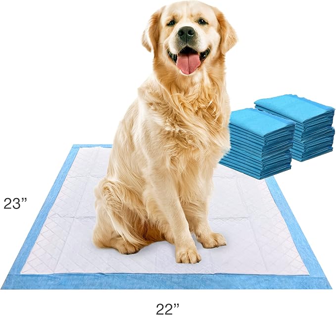 Four Paws Wee-Wee Superior Performance Unscented Puppy Pee Pads for Dogs & Puppies, Quilted Leak-Proof Dog Housebreaking Potty Training Floor Protection, Pet Supplies, 22" x 23", 30 Count | Quilted leak-proof puppy pads, dog housebreaking & potty train...