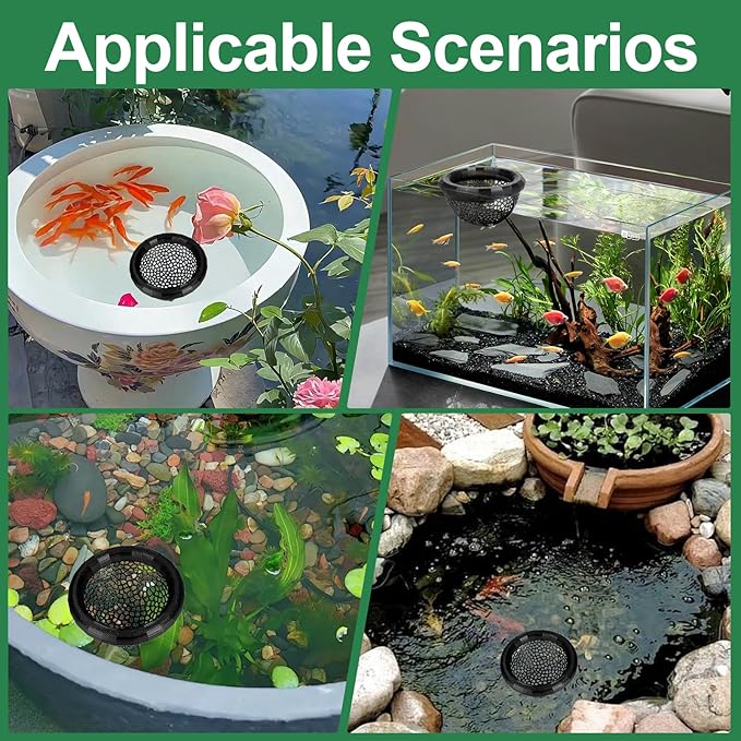 2 PCS Floating Betta Hammock & Shrimp Shelter 3D Printed Aquarium Decor Floating Betta Hide with Feeding Ring Multi-Functional Hammock Safe Resting Spot for Betta Fish, Shrimp and Small Fish