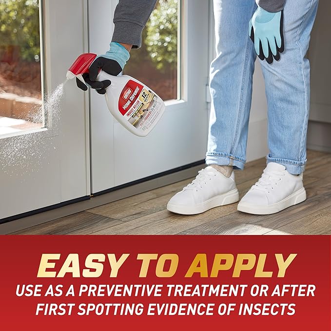 Ortho Home Defense Insect Killer for Indoor and Perimeter2 - Ready-to-Use, Bug Spray, Kills Ants, Roaches, and Spiders 24 fl. oz. (2-Pack)