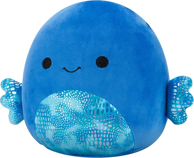 Squishmallows Original 8in Kobester The Blue Betta Fish – Official Jazwares Plush (Little)